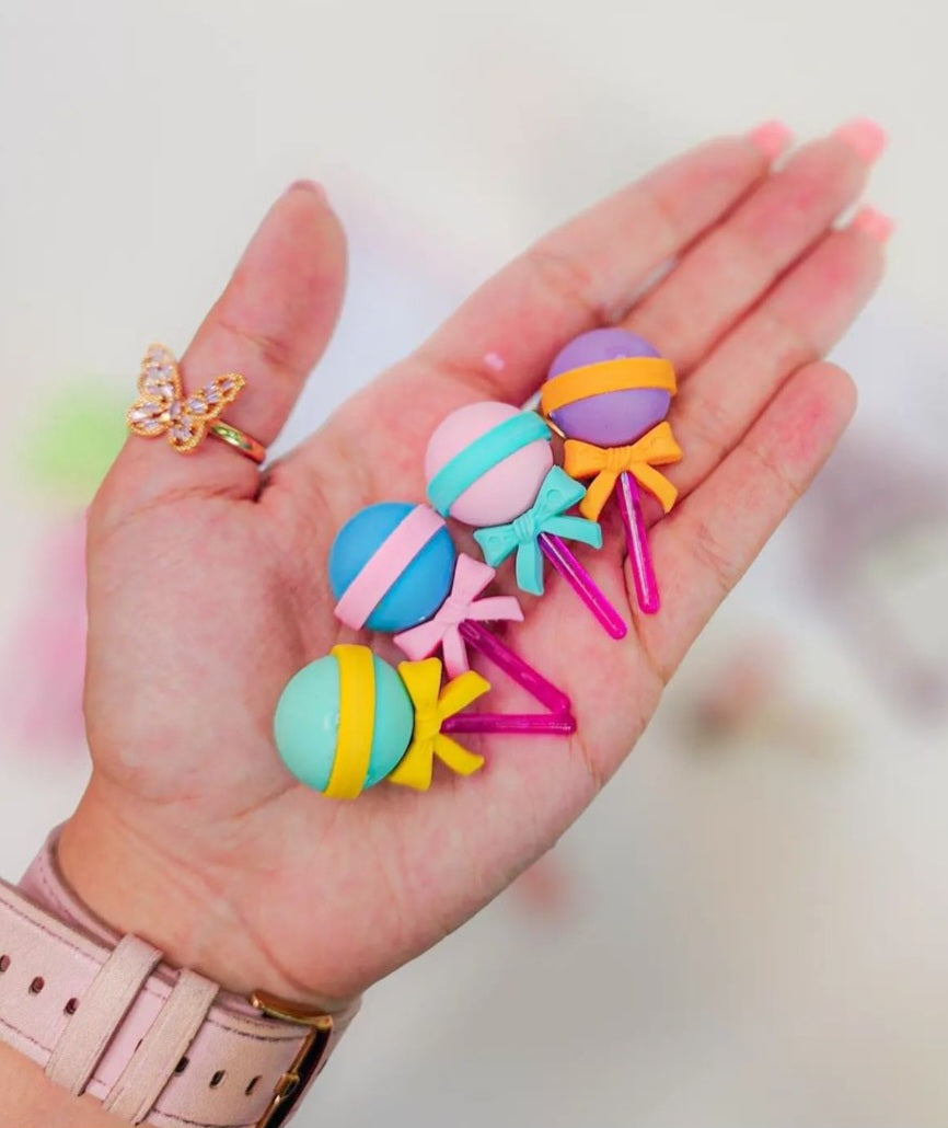 Tottsy's Lolipop Candy Eraser - Pack of 4