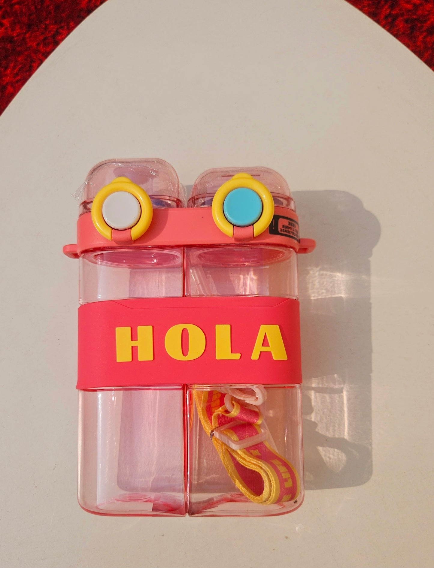 TOTTSY'S DOUBLE STRAW WATER BOTTLE- 800 ML